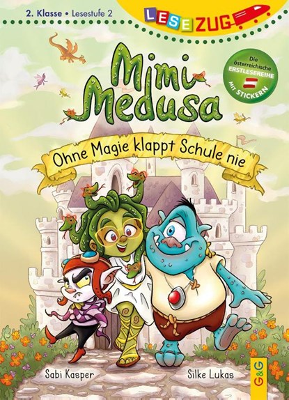 LESEZUG/2. Klasse - Lesestufe 2: Mimi Medusa - Ohne Magie klappt Schule nie, Sabi Kasper - Gebonden - 9783707426335