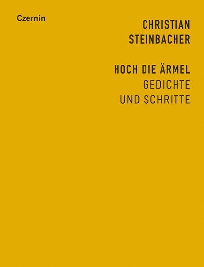 Hoch die Ärmel, Christian Steinbacher - Paperback - 9783707608823