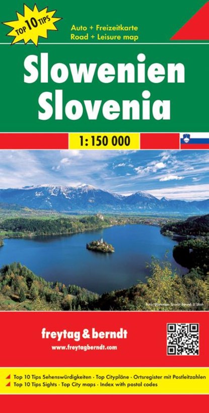 F&B Wegenkaart Slovenië, niet bekend - Losbladig - 9783707904734
