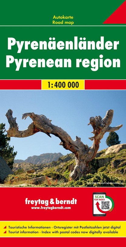 F&B Wegenkaart Pyreneeën Regio, niet bekend - Losbladig - 9783707907490