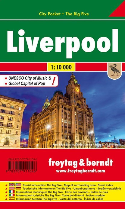 F&B Liverpool city pocket, niet bekend - Losbladig - 9783707911046