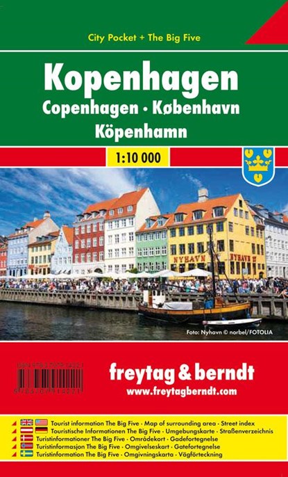 F&B Kopenhagen city pocket, niet bekend - Losbladig - 9783707914221