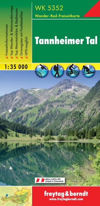F&B WK5352 Tannheimer Tal, niet bekend - Losbladig - 9783707914757