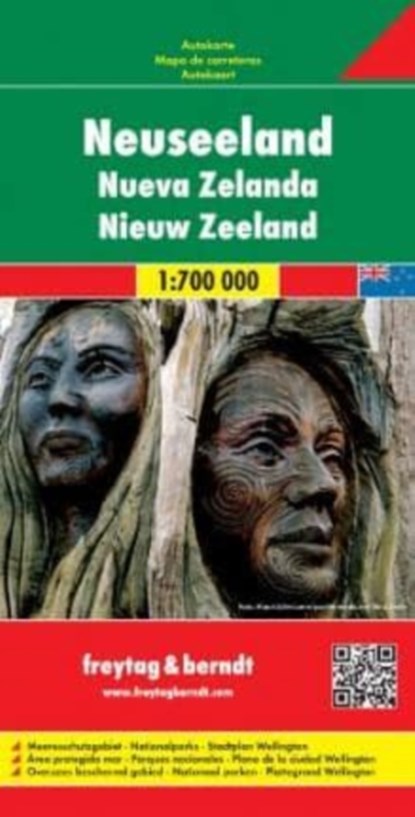 F&B Wegenkaart Nieuw-Zeeland, niet bekend - Losbladig - 9783707914832
