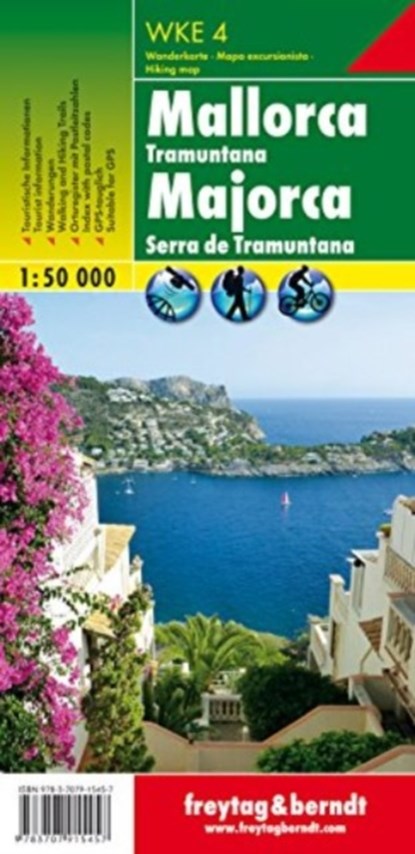 Majorca - Serra De Tramuntana Hiking + Leisure Map 1:50 000, niet bekend - Gebonden - 9783707915457