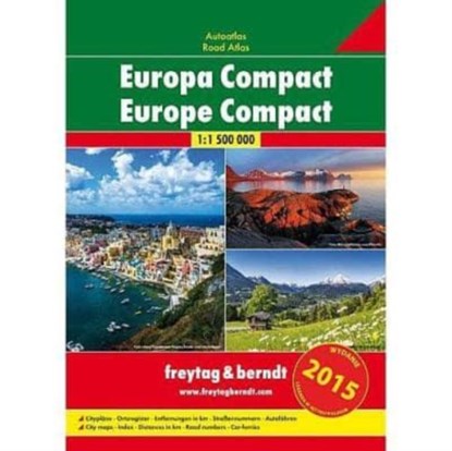 F&B Wegenatlas Europa Compact, niet bekend - Paperback - 9783707915501