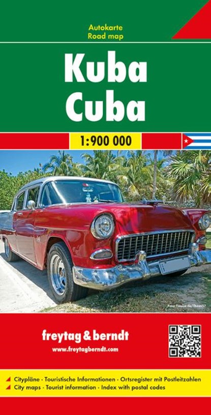F&B Wegenkaart Cuba, niet bekend - Losbladig - 9783707916614