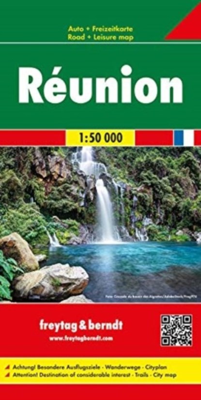 Reunion Road Map 1:50 000, Freytag-Berndt und Artaria KG - Gebonden - 9783707916850
