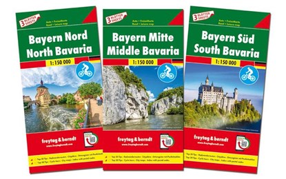 Bavaria North, Middle & South set, Freytag-Berndt und Artaria KG - Gebonden - 9783707917796