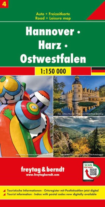 Hannover - Harz - Ostwestfalen, niet bekend - Gebonden - 9783707918045