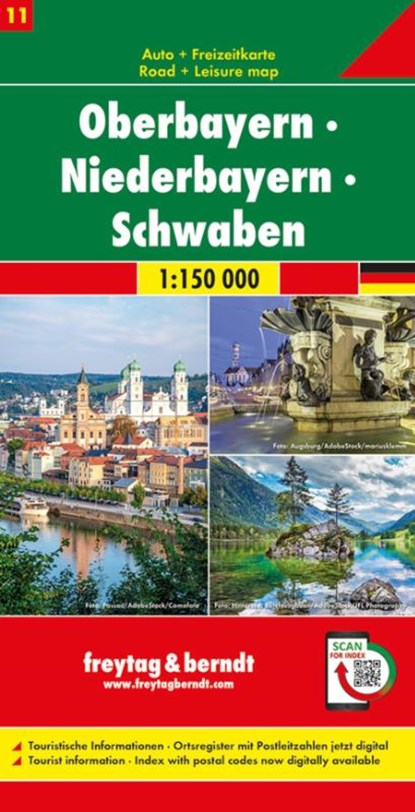 Oberbayern - Niederbayern - Schwaben, niet bekend - Gebonden - 9783707918113