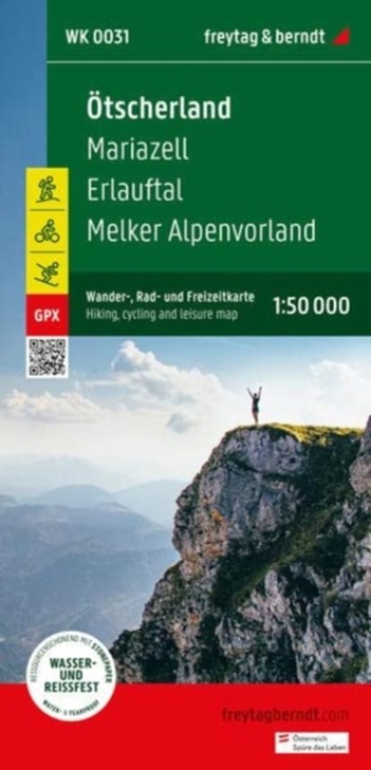 Otscherland, hiking, cycling and leisure map 1:50,000, freytag & berndt, WK 0031, niet bekend - Gebonden - 9783707919769