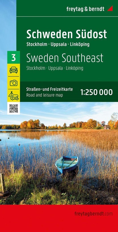 Sweden Southeast 1:250,000, Freytag Berndt - Gebonden - 9783707919936