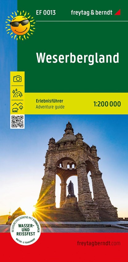 Weserbergland, adventure guide 1:200,000, freytag & berndt, EF 0013, Freytag & Berndt - Gebonden - 9783707920048
