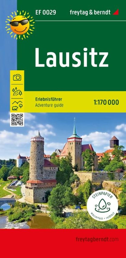 Lausitz, adventure guide 1:170,000, freytag & berndt, EF 0029, Freytag & Berndt - Gebonden - 9783707920062