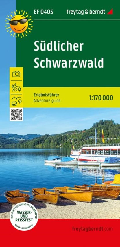 Southern Black Forest, adventure guide 1:170,000, freytag & berndt, EF 0405, Freytag & Berndt - Gebonden - 9783707920093