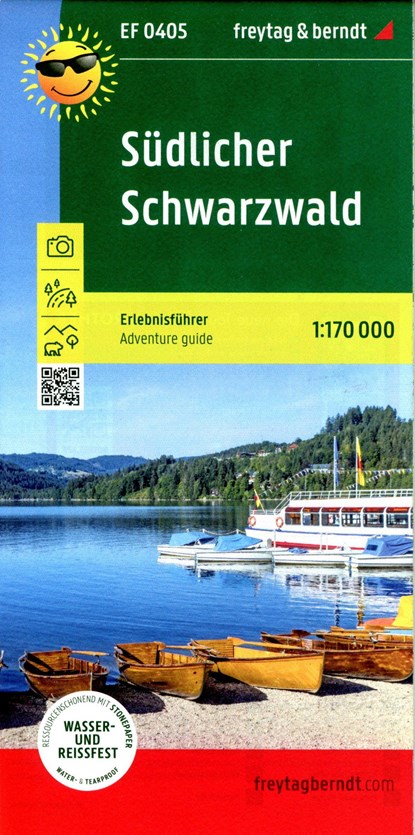 Southern Black Forest, adventure guide 1:170,000, freytag & berndt, EF 0405, Freytag & Berndt - Gebonden - 9783707920093