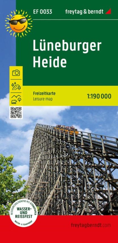 Luneburger Park Guide 1:190.000, Freytag-Berndt - Gebonden - 9783707920109