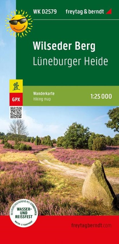 Wilseder Berg, hiking map 1:25,000, freytag & berndt, WK D2579, Freytag-Berndt und Artaria KG - Gebonden - 9783707920277