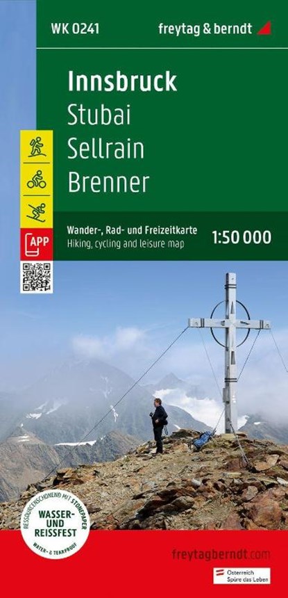 Innsbruck - Stubai, Sellrain, Brenner, Freytag & Berndt - Gebonden - 9783707920529