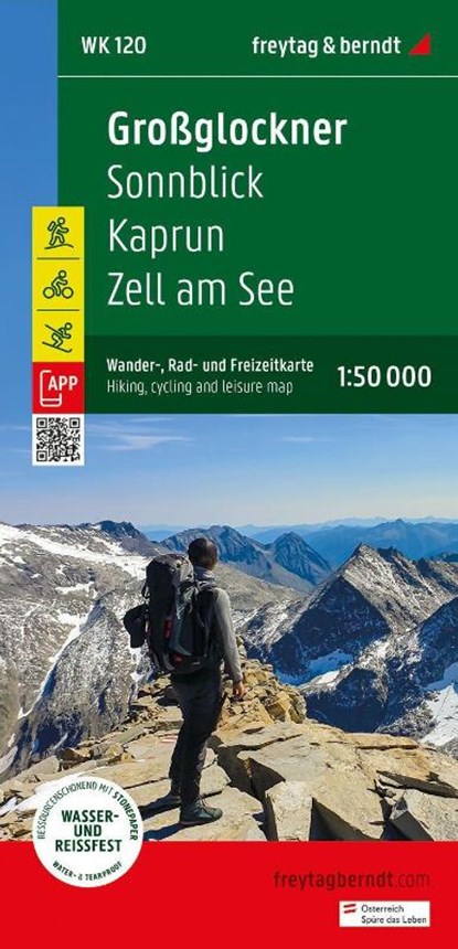 Grossglockner, Sonnblick, Kaprun, Zell am See, Freytag & Berndt - Gebonden - 9783707920635