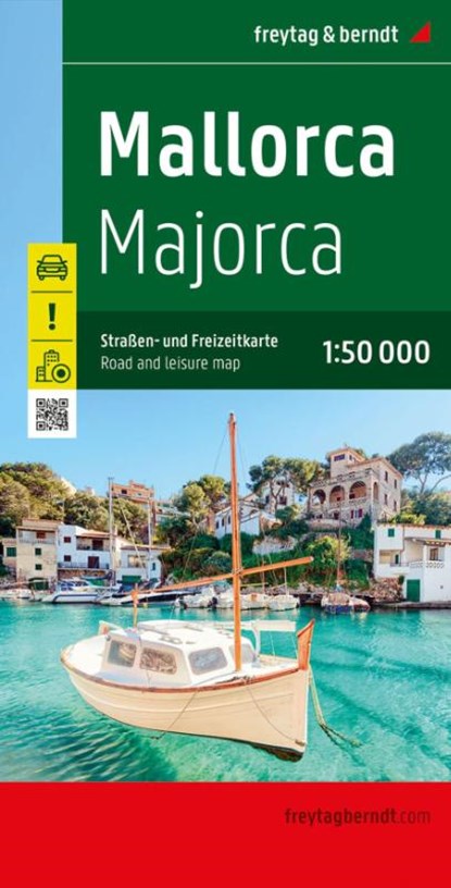 Majorca, street map 1:50.000, Freytag-Berndt - Gebonden - 9783707921144