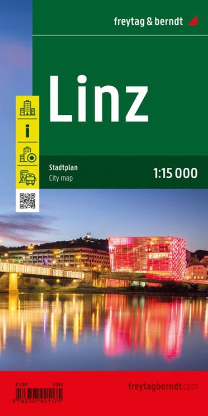 Linz City Map, niet bekend - Gebonden - 9783707921175