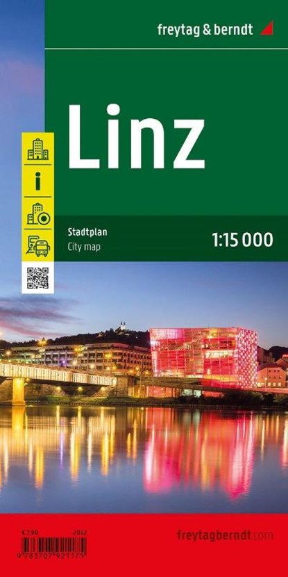 Linz City Map, niet bekend - Gebonden - 9783707921175