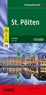 St. Polten, City Plan and District map 1:15.000 -  - 9783707921182