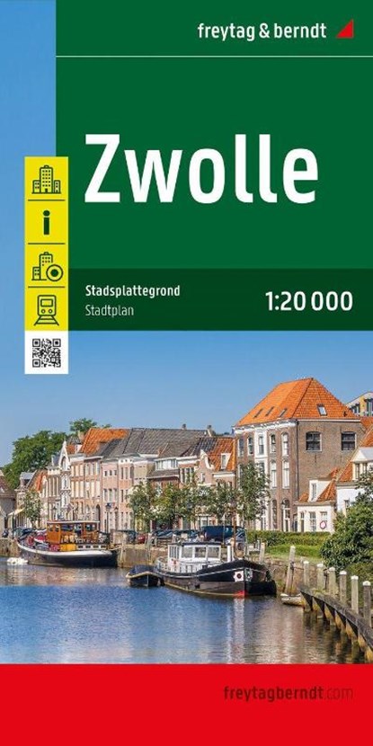 Stadsplattegrond F&B Zwolle, niet bekend - Gebonden - 9783707921472