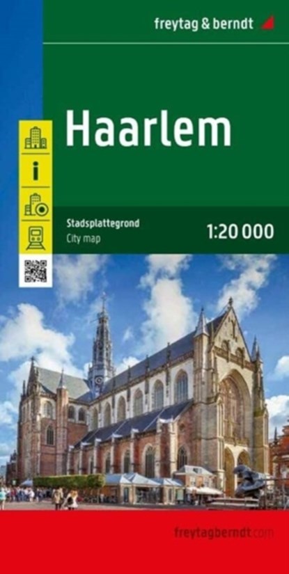 Stadsplattegrond F&B Haarlem, niet bekend - Gebonden - 9783707921496
