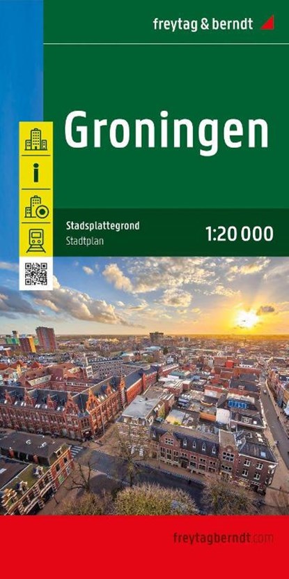 Stadsplattegrond F&B Groningen, niet bekend - Gebonden - 9783707921502