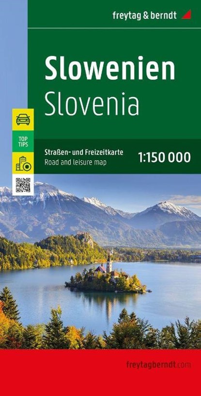 F&B Wegenkaart Slovenië 2-zijdig, niet bekend - Gebonden - 9783707921724