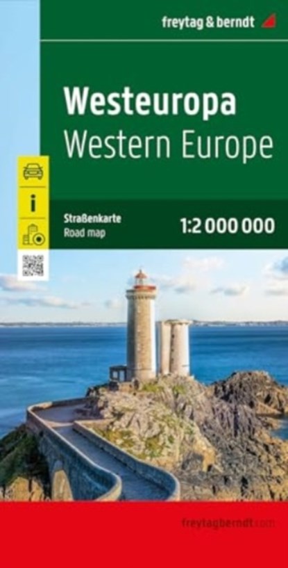 Western Europe Road Map, Freytag & Berndt - Gebonden - 9783707921885