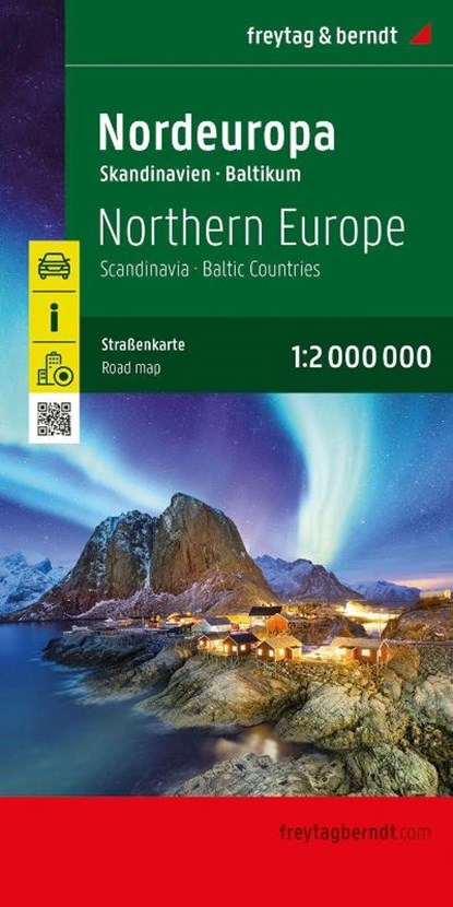 F&B Wegenkaart Noord-Europa - Scandinavië, niet bekend - Gebonden - 9783707921892