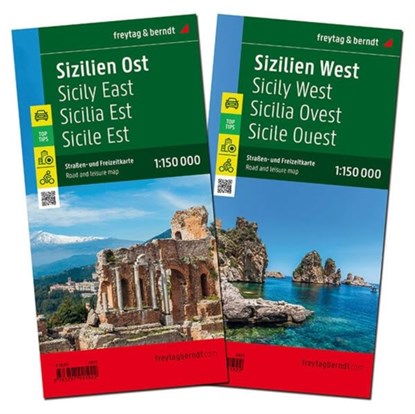 Sicily East and West Pack, Freytag & Berndt - Gebonden - 9783707921922