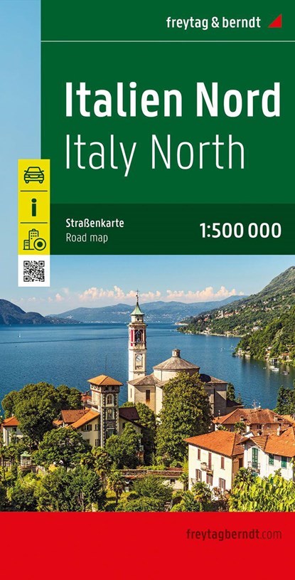 Northern Italy, road map 1:500,000, freytag & berndt, Freytag & Berndt - Gebonden - 9783707922134