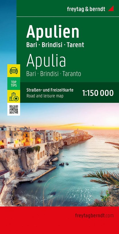 Apulia : Bari, Brindisi, Taranto, Freytag & Berndt - Gebonden - 9783707922264