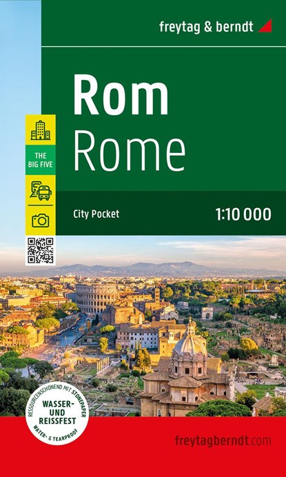 Rome City Pocket Map, Freytag & Berndt - Gebonden - 9783707922387