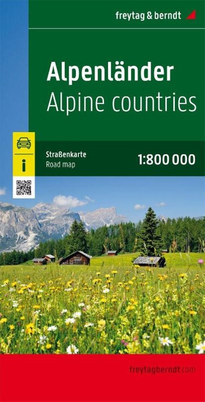 Alpine Countries Road and Leisure Map, Freytag & Berndt - Gebonden - 9783707922509