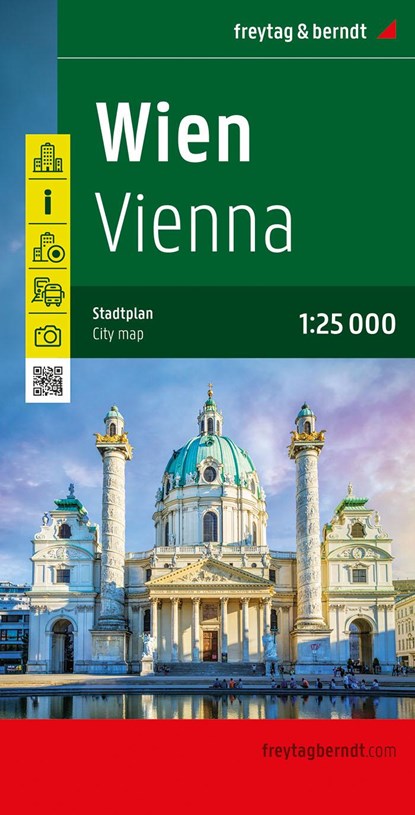 Vienna City Map 1:25,000, Freytag & Berndt - Gebonden - 9783707922530
