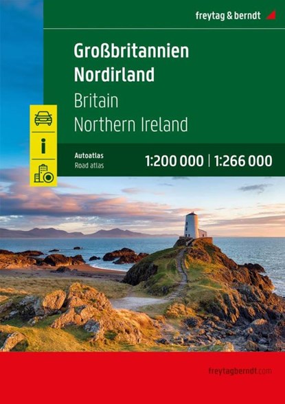 Great Britain & Northern Ireland Road Atlas, Freytag & Berndt - Gebonden - 9783707922592
