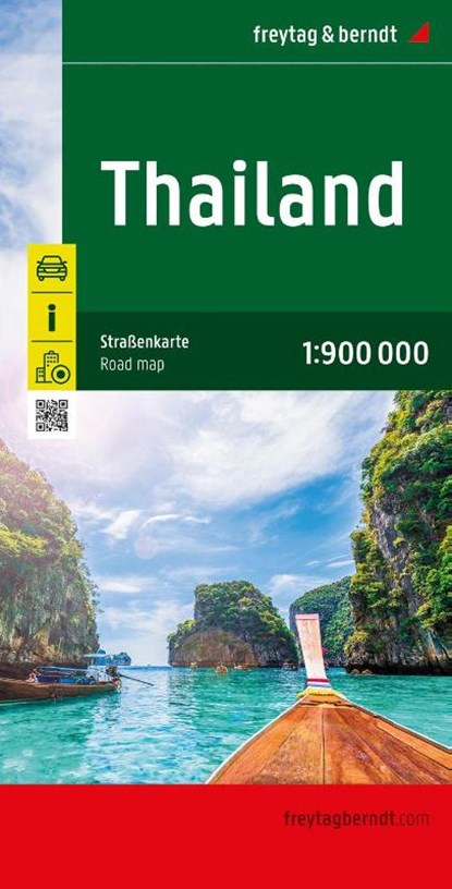 Thailand Road Map, Freytag & Berndt - Gebonden - 9783707922615
