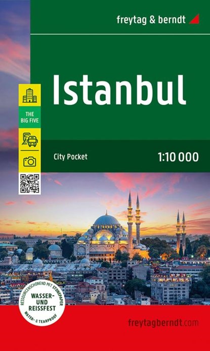 Istanbul City Map, Freytag-Berndt - Gebonden - 9783707922646