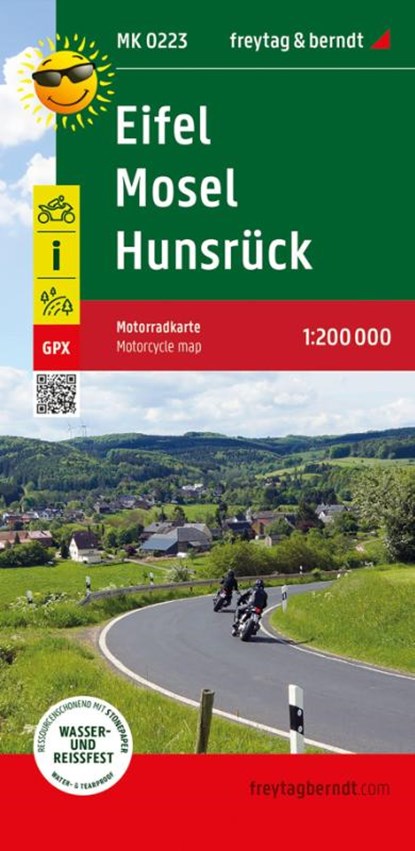 Eifel - Mosel - Hunsruck MK0223, Freytag-Berndt - Gebonden - 9783707922707