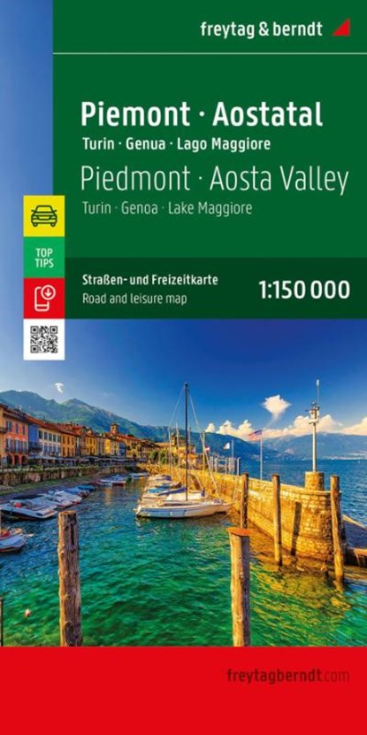 Piemont - Aosta Valley Road and Leisure Map, Freytag-Berndt - Gebonden - 9783707922776