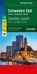 Sweden South Road and Leisure Map, Freytag & Berndt - Gebonden - 9783707922868