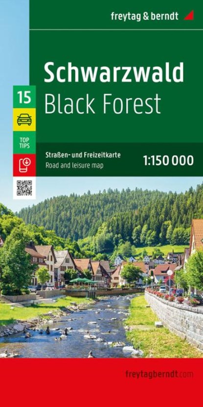 Black Forest Road and Leisure Map, Freytag-Berndt - Gebonden - 9783707923209