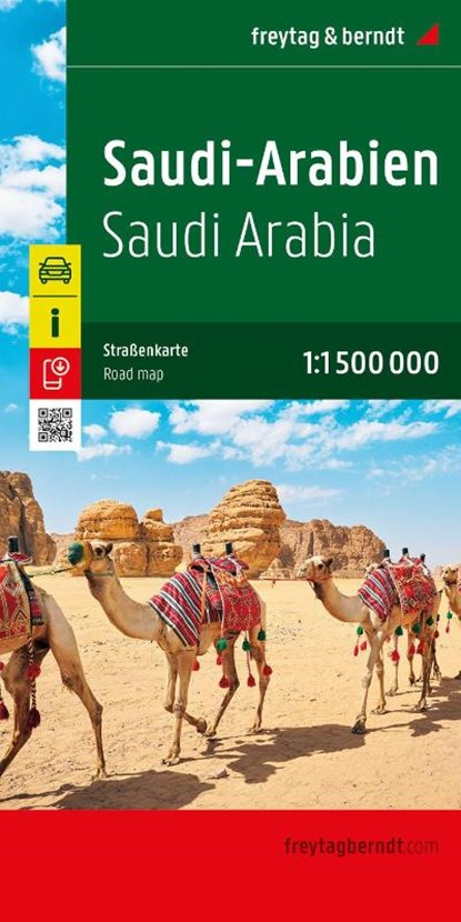 Saudi Arabia Road Map, Freytag & Berndt - Gebonden - 9783707923285