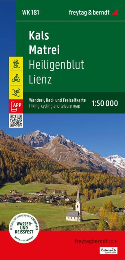 Kals, Heiligenblut, Matrei, Lienz, Freytag & Berndt - Gebonden - 9783707923445